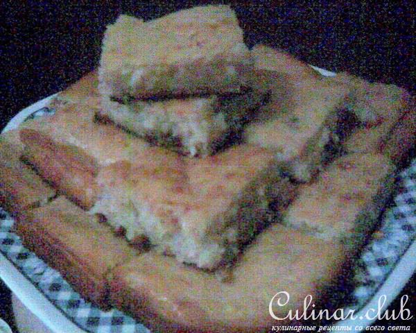 Бананово-кокосовая коврижка (быстрая)