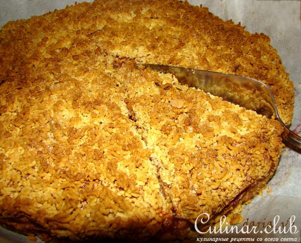 Сливовник рассыпчатый (простецкий, но безобразно вкусный пирог)
