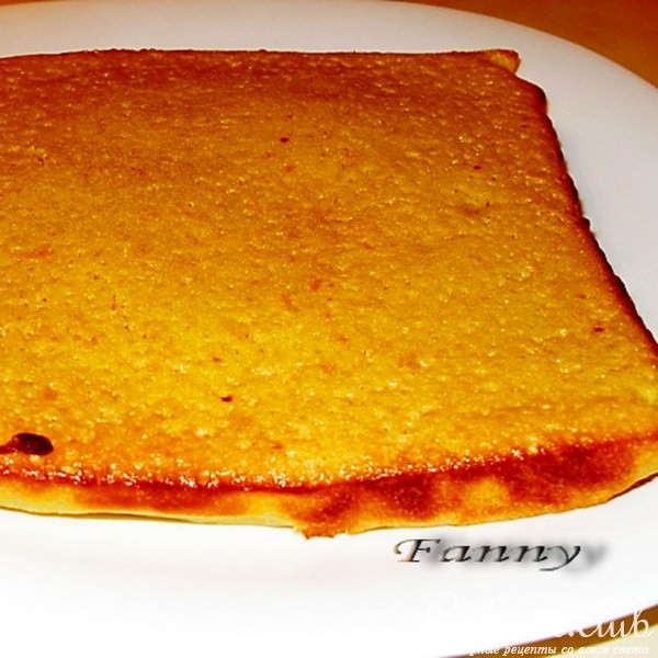 Сочный апельсиновый пирог