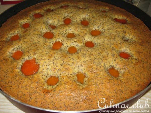 Пирог маковый с компотом!