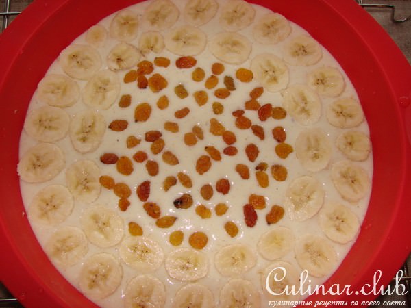 Банановый пирог ( манник вариант)