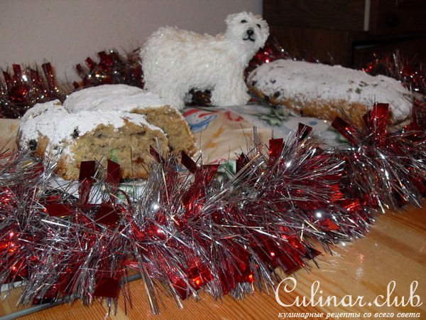 Рождественский штоллен (Christstollen)