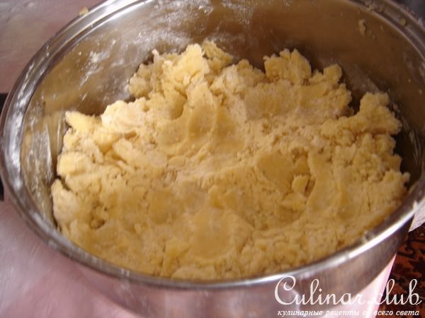 Творожный пирог с орехами