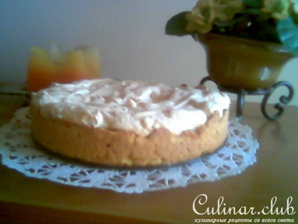 Флан с лимонным кремом