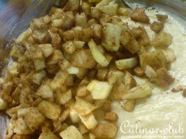 Датский яблочный пирог с корицей и сметаной//Шарлотка по-датски