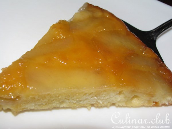 Шарлотка с грушами, перевётыш