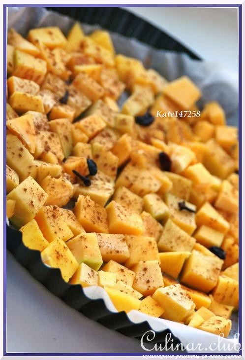 Шарлотка тыквенная