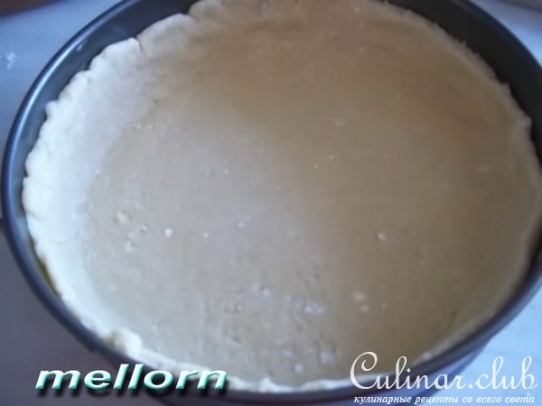 Творожный пирог с яблоками