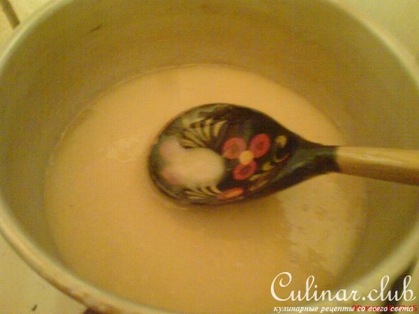Манный пирог конфетно-карамельный
