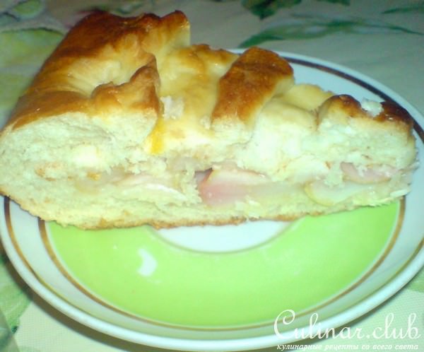 Закрытый яблочный пирог