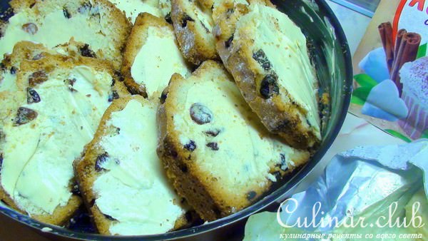 Пирог из кекса (с яблоками, корицей и молочной заливкой)! Bread & Butter Pudding.