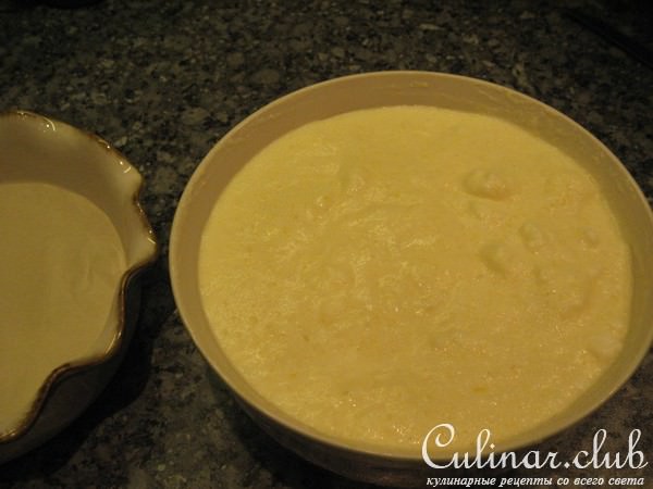 сладкий пирог с "Brie"