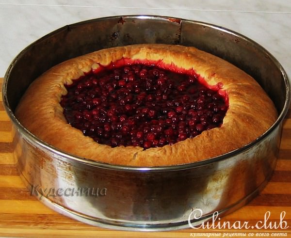 ШАНЬГА С БРУСНИКОЙ (северный вариант)