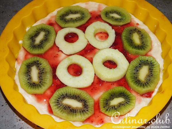 Сладкая пицца