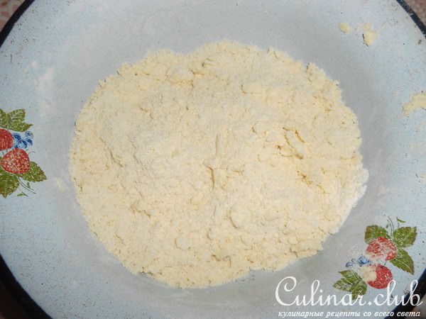 Черничный пирог