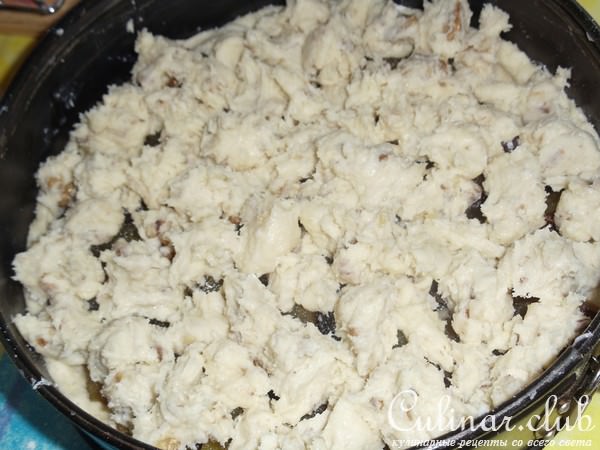 Сливовый пирог под хрустящей корочкой!