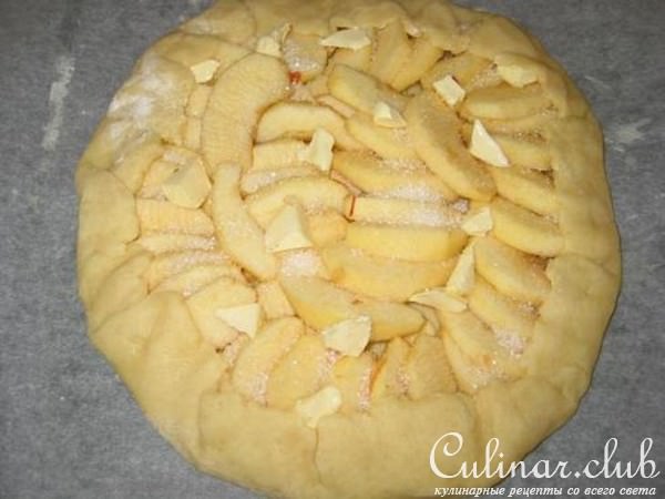 Яблочная галета