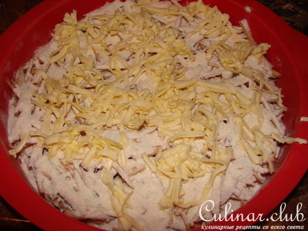Яблочный пирог (насыпной) вариант