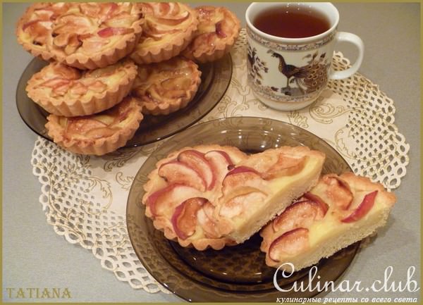 Тарталетки с ЯБЛОКАМИ