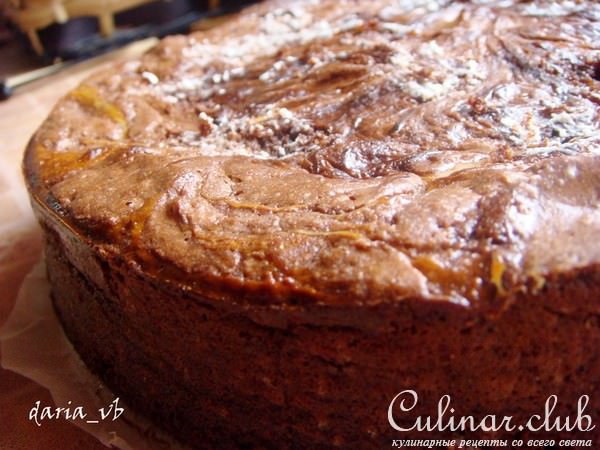 Пирог Дачный (сырно-шоколадный)