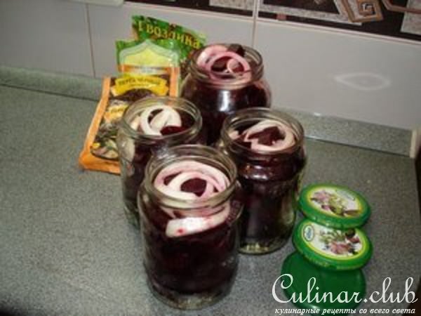 Маринованная свекла в прок