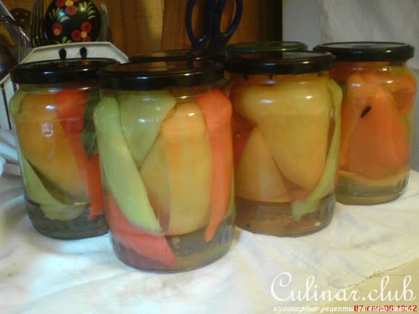 Маринованный перец "Праздничный"