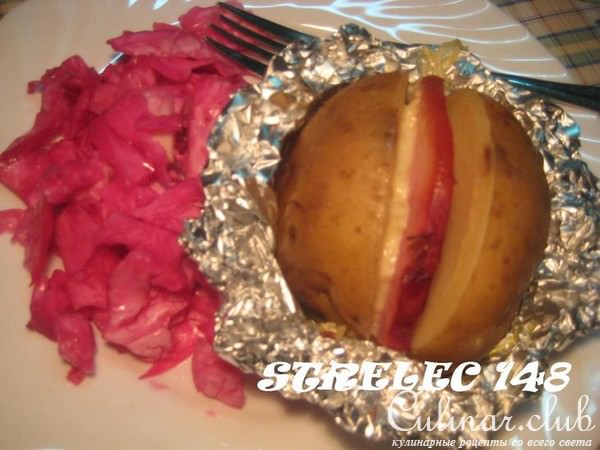 Маринованная капуста (красная)