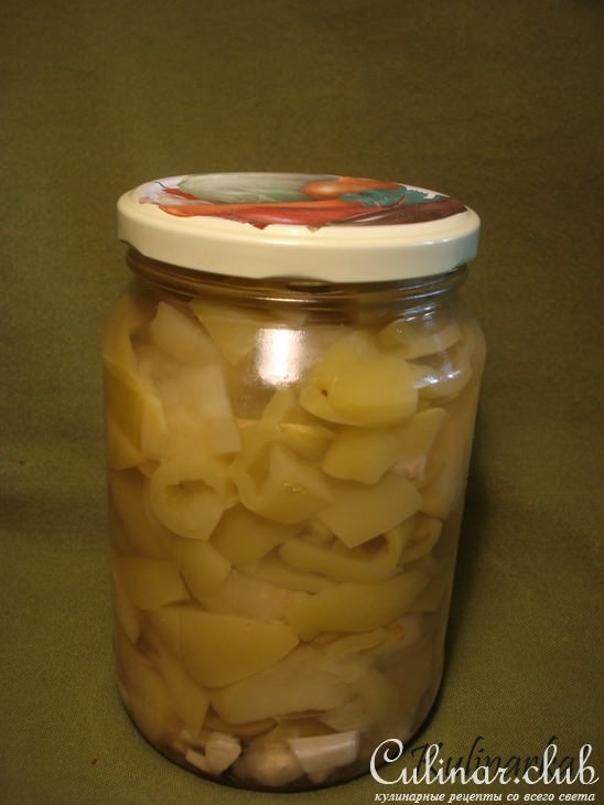 Перец, маринованный с яблочками