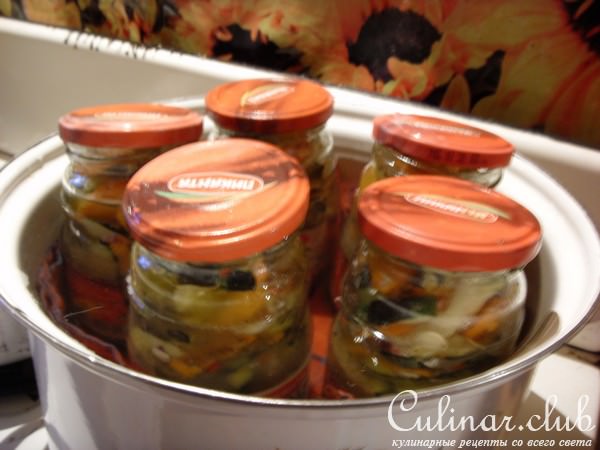 кабачки маринованные сырые консервация