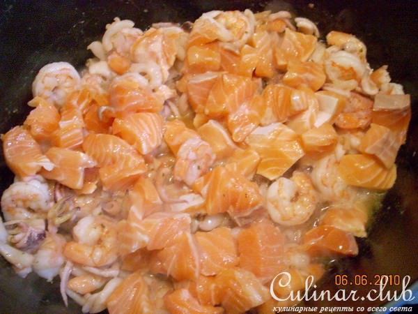 Соус из морепродуктов "Allo scoglio"