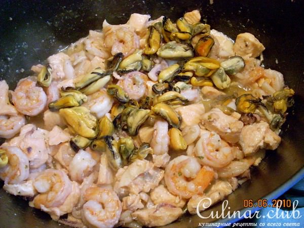 Соус из морепродуктов "Allo scoglio"