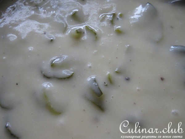 Соус с солеными огурцами