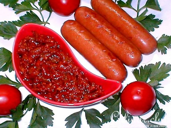 АДЖИКА ИЗ СОЛЕНЫХ ОГУРЦОВ