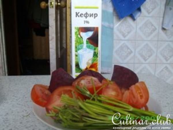 свекольник на кефирной основе