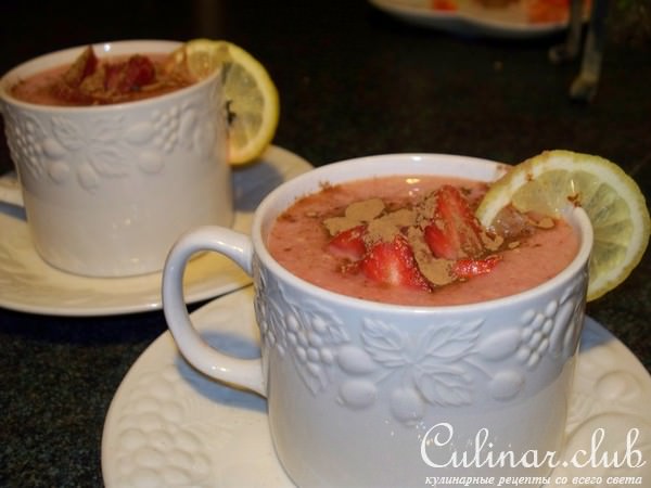 Фруктовый суп. Полезно Вкусный завтрак за 10 мин.