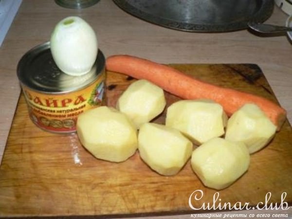 Суп из сайры