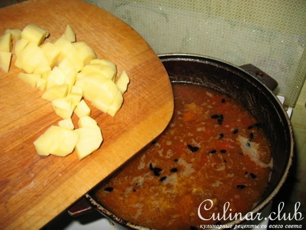 Машхурда (Суп с машем и рисом)