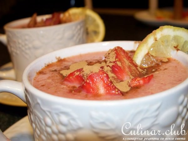 Фруктовый суп. Полезно Вкусный завтрак за 10 мин.