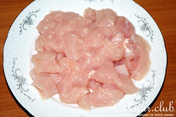 Куриный суп-лапша с потрохами, грудкой и грибами