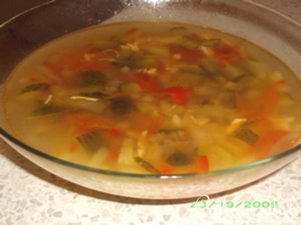 Рассольник с мятой (мой вариант)