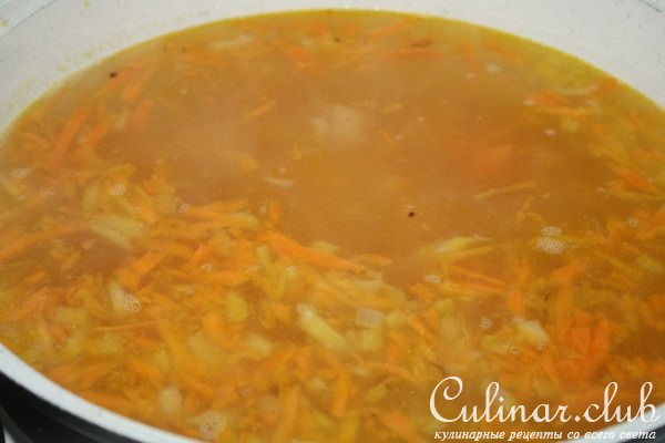 Суп с Fusilli Borges, индейкой и стручковой фасолью