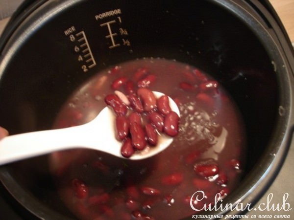Суп с красной фасолью и фрикадельками (Тест-драйв VITEK)