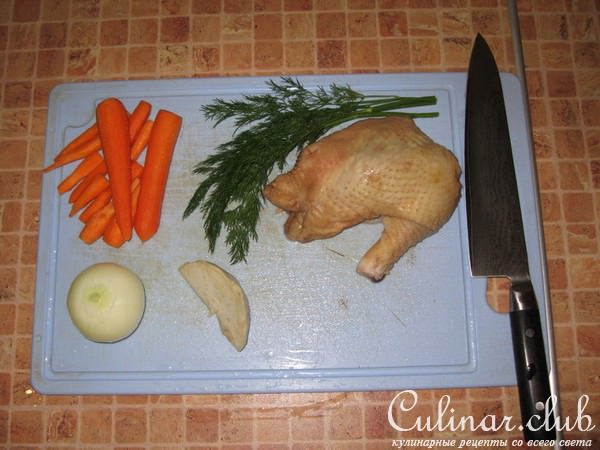 Лапша домашняя куриная