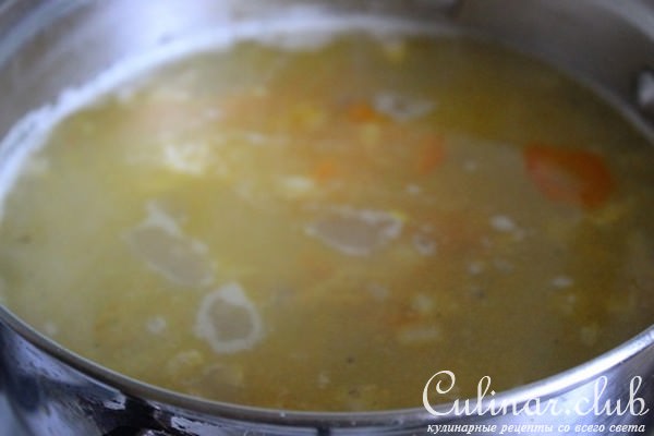 Куриный суп с лапшой (Сhicken noodle soup)