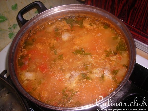 харчо из куриных крыльев