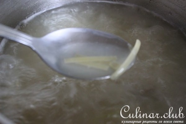 Куриный суп с лапшой (Сhicken noodle soup)