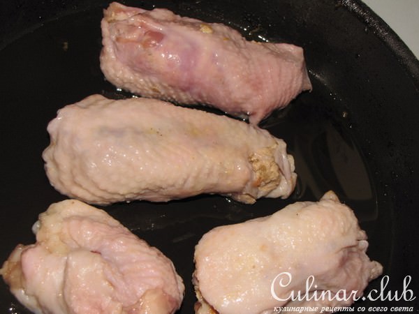 Суп-лапша с фаршированными куриными шейками