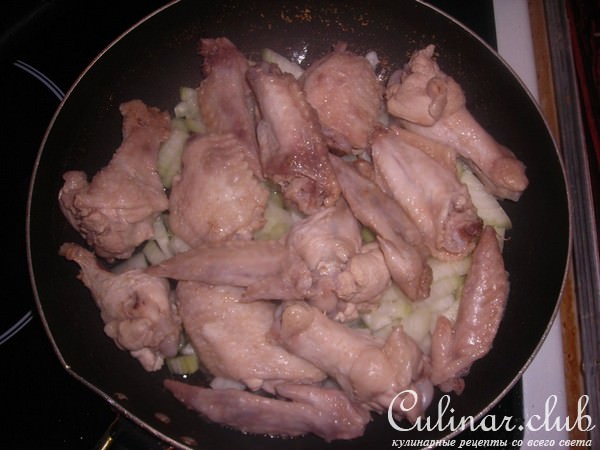 харчо из куриных крыльев