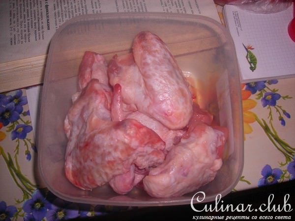 харчо из куриных крыльев