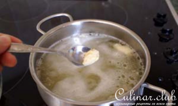 Суп с клецками (вариант)